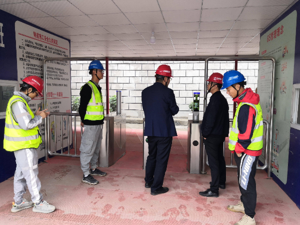 渝湘高速彭酉路5標(biāo)智慧工地信息化建設(shè)工作